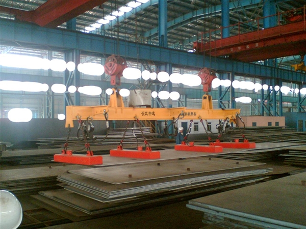 电磁吊行车的定位系统